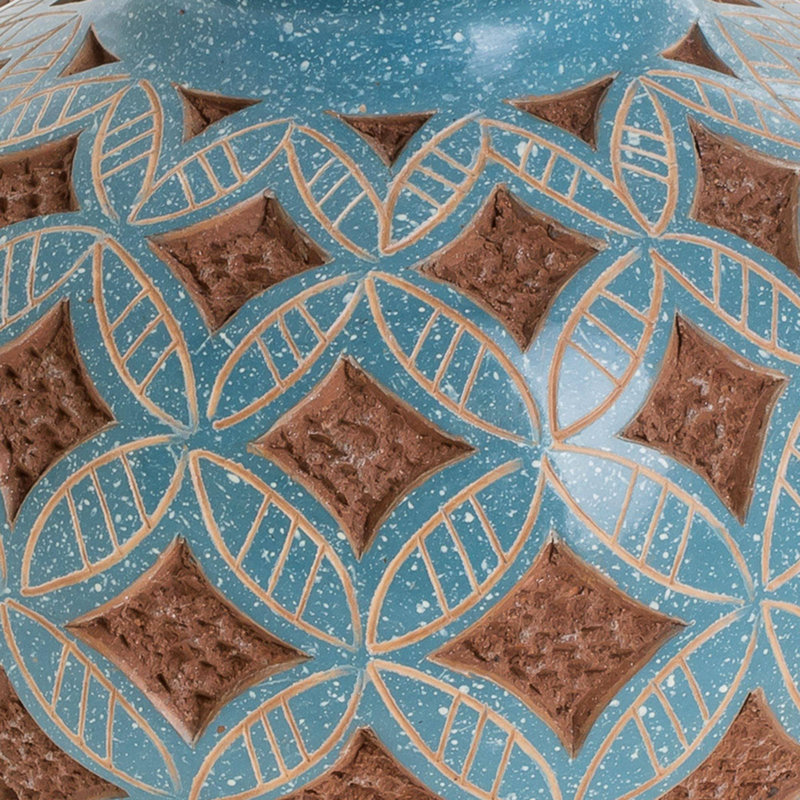 Vase de table en céramique forme et texture Yadiel