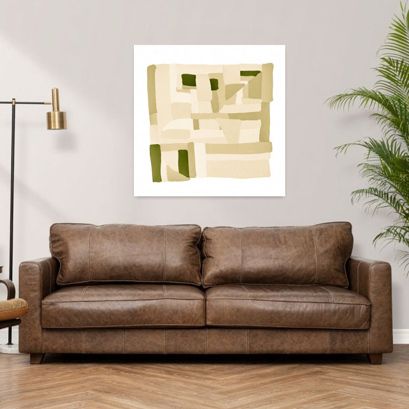 Art contemporain contemporain abstrait, H 36 po x l 36 po