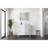 White Bath Vanity 36 In. W X 22 In. D, Right Offset And Carrara Marble Top-117978892