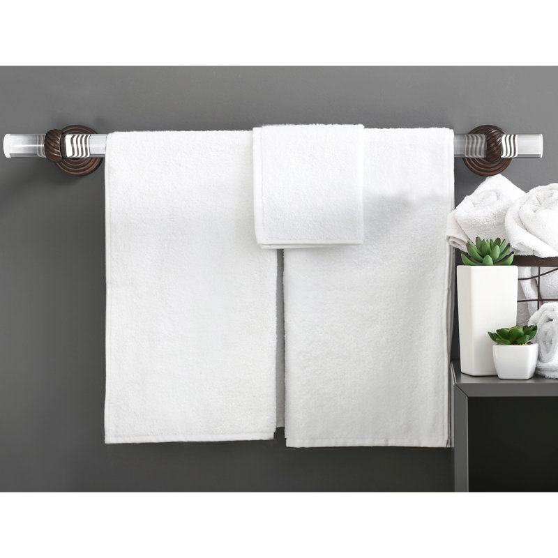 Barre à serviettes murale Pacific Beach, Bronze vénitien, H 3,985 po x l 28 po x P 2,2 po