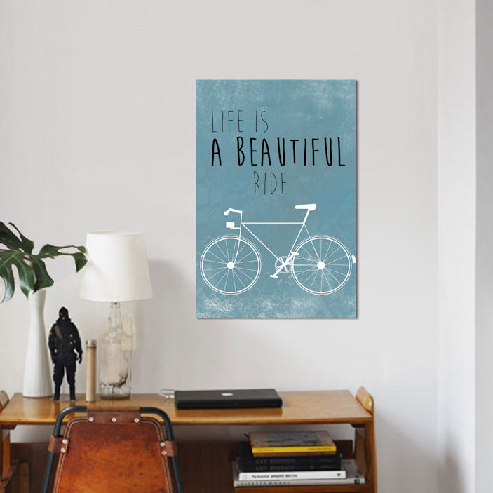 «A Beautiful Ride», impression sur toile, H 12 po x l 8 po x P 0,75 po, Toile tendue, Pas de tapis