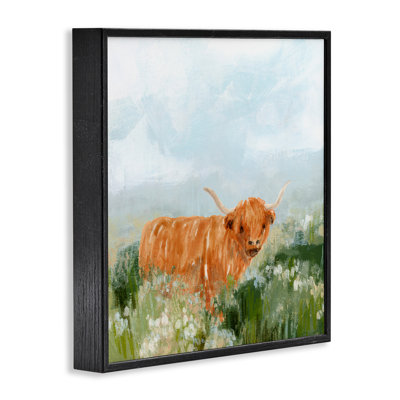 Art de giclée encadré par Long Eric Clever Country par June Erica Vess