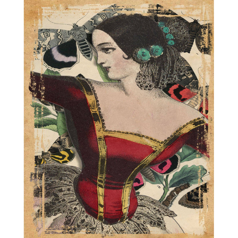 People Wall Decor on Metal, 40cm H x 28cm W