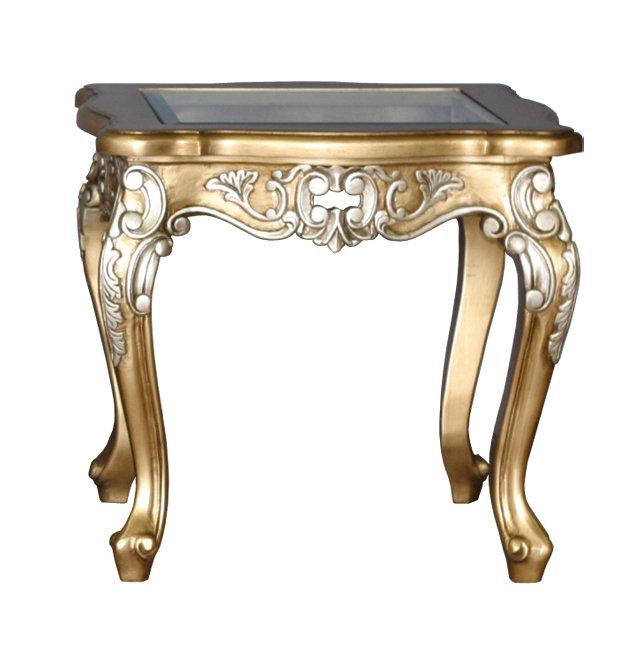 Mifflinville Glass Top End Table