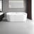 59" Acrylic Freestanding Bathtub Soaking Tubs With Overflow And Pop Up Drain
