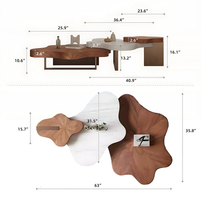 Solid Coffee Table