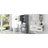 Tall Bathroom Cabinet with Laundry Basket-2102789295