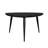 Triangular Solid Wood Coffee Table, Black