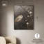 Décoration murale rétro en toile «Owl in the Shadows I» par -858087613-858087604