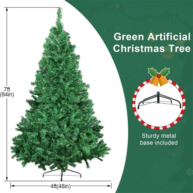 Arbre de Noël pin 7 pi