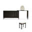Makeup Vanity with Light mirror,3 drawers,1 chair