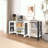 TV Stands with Metal Open Bookshelf-949649801