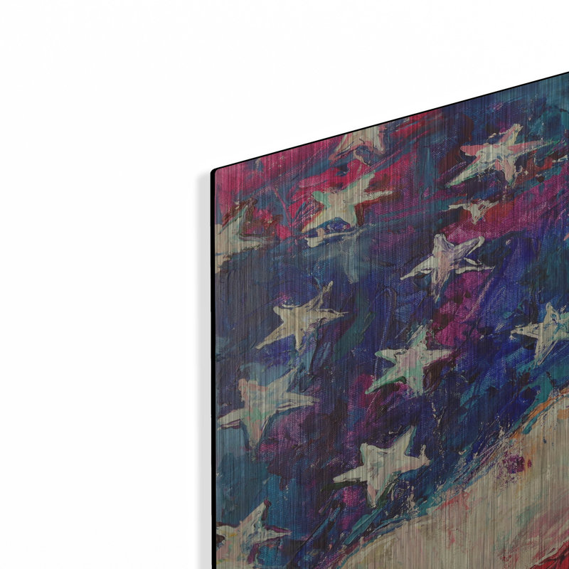 "Artflag" par Richard Wallich, H 16 po x l 24 po