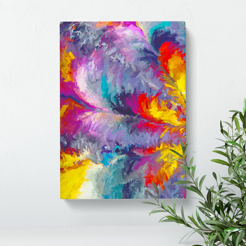 Sounds Of The King Abstract - Wrapped Canvas, 76cm H x 50cm W x 3cm D