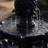 3.7 ft Tall Solar Powered Two-Tier Outdoor Garden Fountain with Auto Shut-Off Pump - Black-481190059