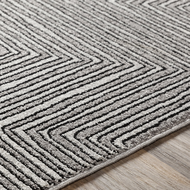 Raylee Striped Indoor Rug, Rectangle 2' x 3'