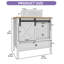  Meuble-lavabo 36 "avec lavabo en céramique