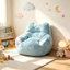 Fauteuil à billes mignon et moelleux pour oreilles de chat