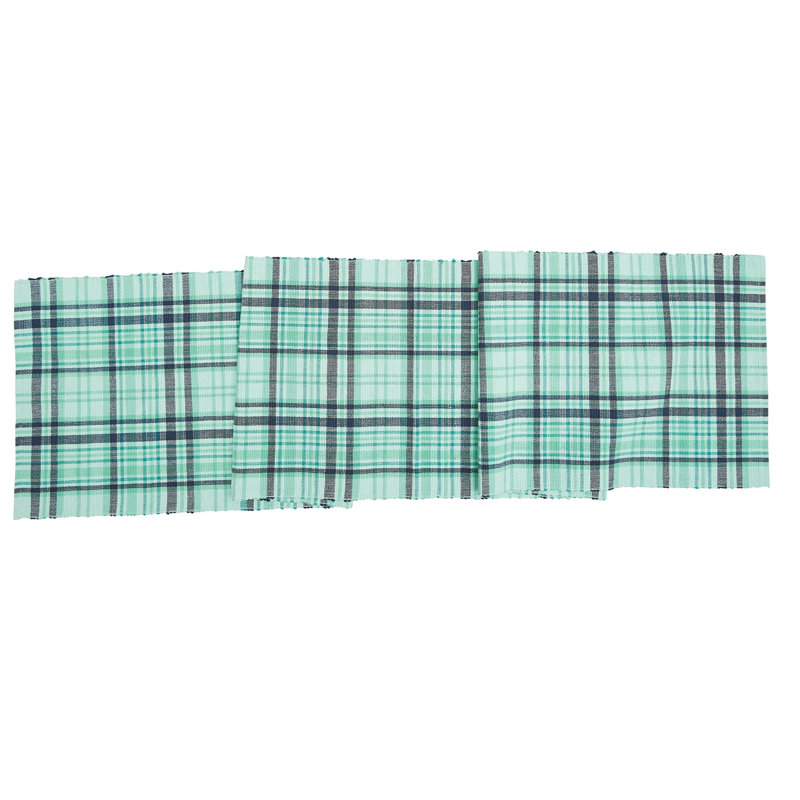 Mendes McKinley Plaid Cotton Table Runner