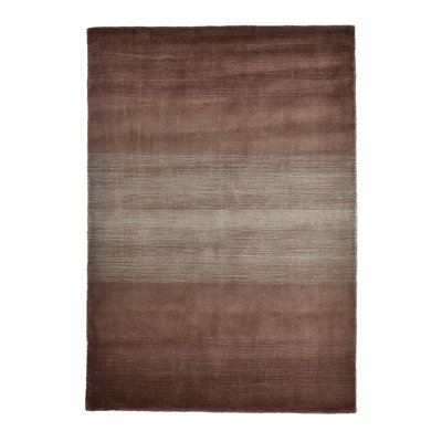 Handmade Rug Made Of Wool In Brown