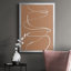 «Terracotta Drift I», reproduction encadrée de qualité supérieure - prête à être accrochée-88102394-98028942-98028945