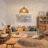 Derica 1 - Light 11.81in. Plug-In Woven Rattan Dome Pendant with Rope Accents Boho Style, 14.76 feet Cord-1128189482-1104480569