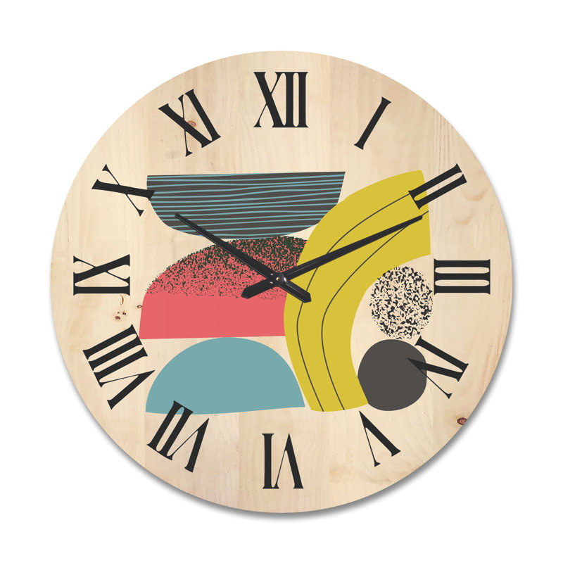 Horloge murale géométrique, Grand