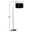 Lampe sur pied en métal Padua