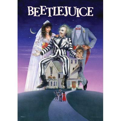 Beetlejuice Movie Unframed MightyPrint Wall Decor