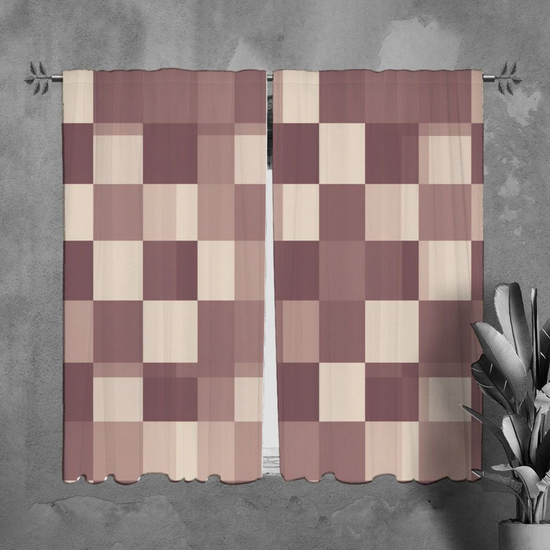 Paire de rideaux obscurcissant en polyester Daylia, L 40 po x L 61 po