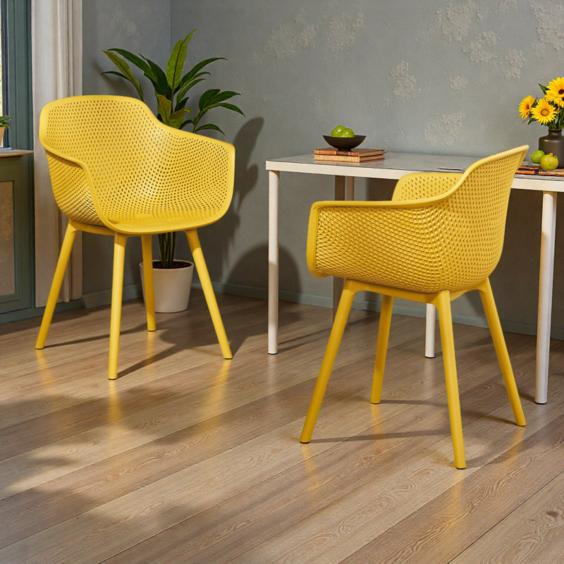 Chaise Lotus, Jaune