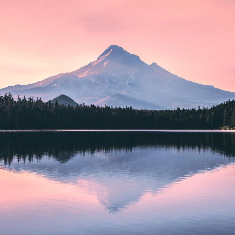 Lac Mount Sunrise, H 30 po x l 30 po