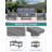 Reata HDPE 7 Piece Sofa Seating Group with Cushions-490895102-490895103