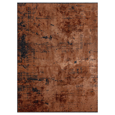Tapis rectangulaire en polypropylène Kilim