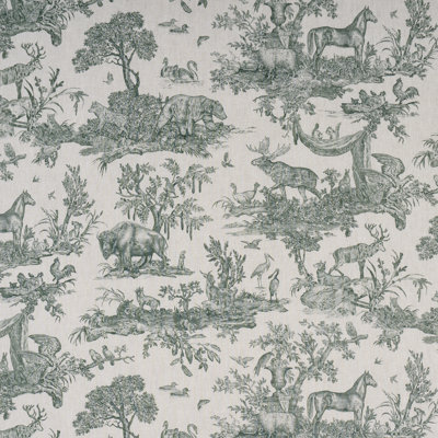 Western Toile Fabric