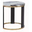 Table basse moderne pour salon avec rangement, plateau relevable, étagères ouvertes, fini anthracite, structure en bois robuste