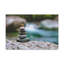 Rocks Stacked in Balance Forest Floral, photographie sur toile, art mural-1888956020