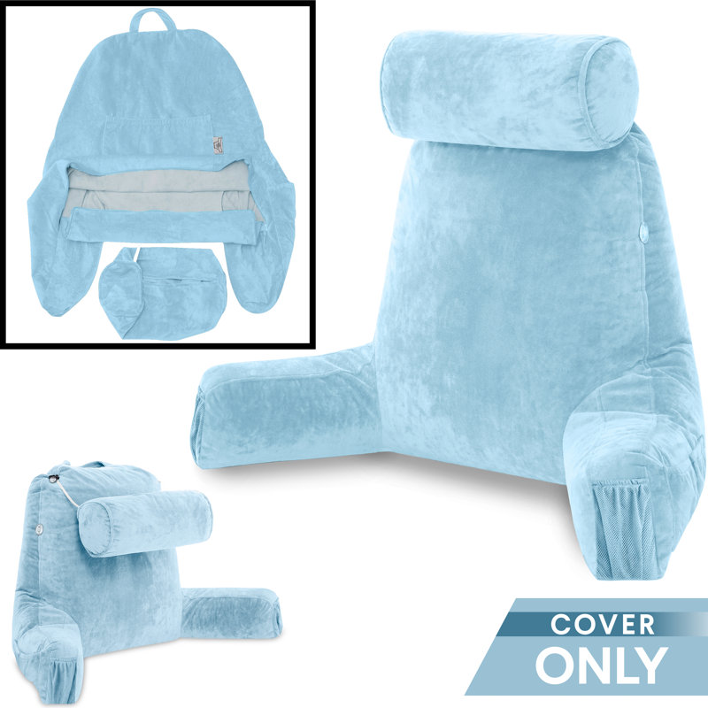 Housse de coussin d'extérieur, Bleu ciel
