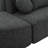 Boneless Couch Modular Sectional Sofa 114.9" Free-Combined Sofa Couch Sofa Bed Compression Sofa With Deep Seating And Curved Design For Living Room-394114551