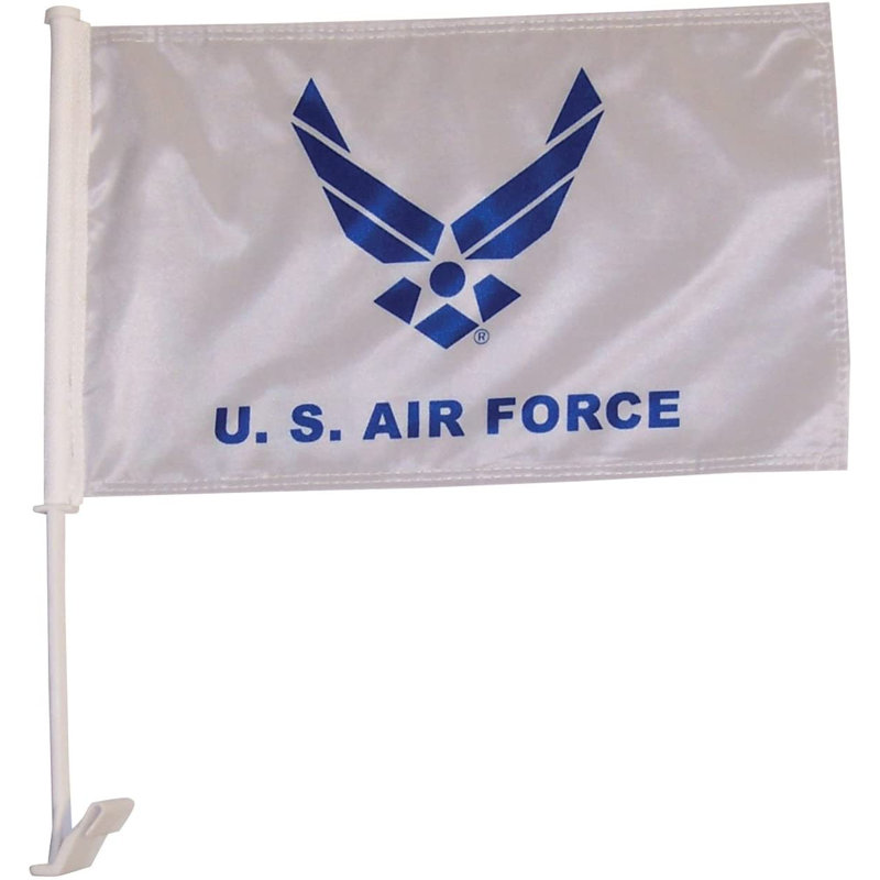 U.S. Air Force Wings Car Flag