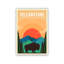 «Yellow Stone National Park Wyoming», affiche de voyage, impression sans cadre, art mural maison et bureau-359550868