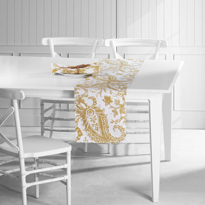 Chemin de table et napperons en coton Sanford