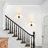 1-Light Wall Sconce Wall Lamp With Fabric Shade (Set Of 2)