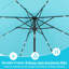 Parasol de plage éclairé 10 pi Joice-1528104787