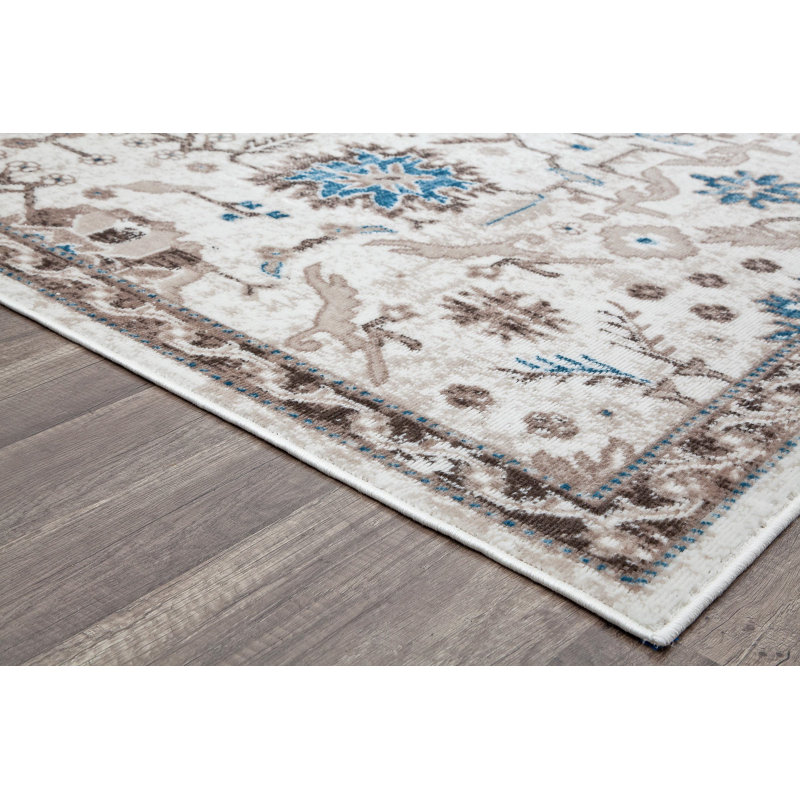 Freya Vintage Honeysuckle Area Rug, Rectangle 2'6" x 4'