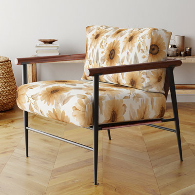 Chaise rembourrée Floral