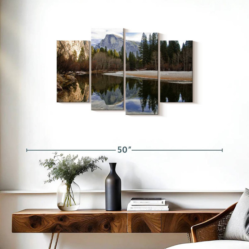 Half Dome Reflection, 22" H x 36" W