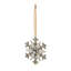 4.49'' Pewter Holiday Shaped Ornament