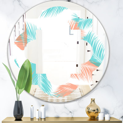 Miroir mural Quatrefoil Coastal