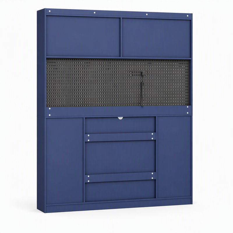74.8 " H Kitchen Pantry, Blue